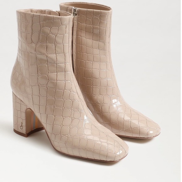 Sam Edelman Fawn Ankle Bootie chai latte size 6.5 - Picture 2 of 7